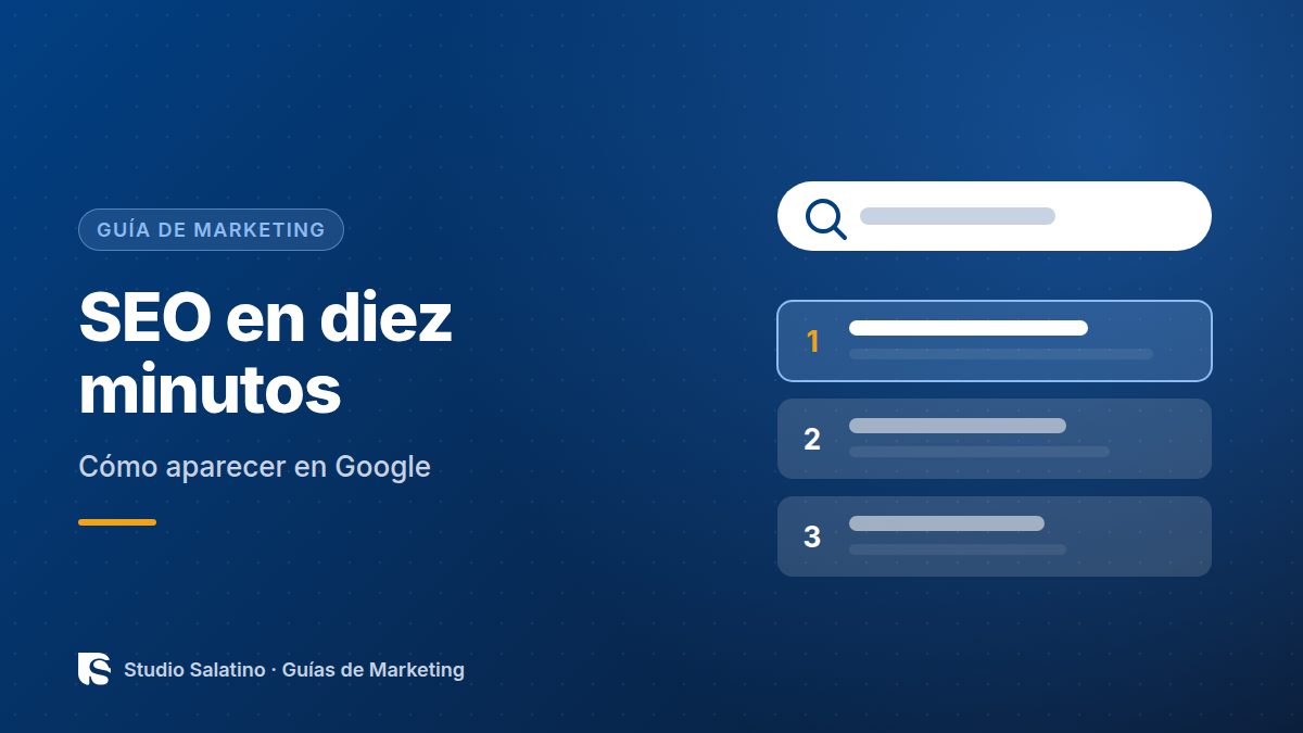 SEO en diez minutos