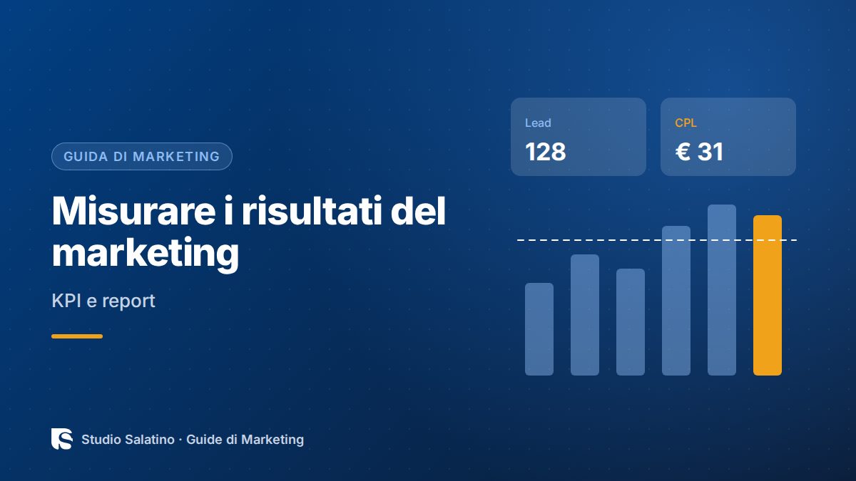 Come misuriamo insieme i risultati
