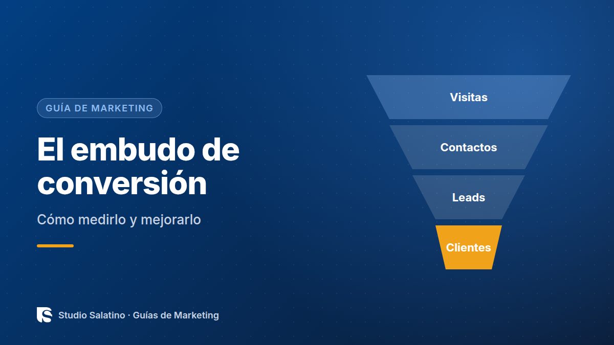 El embudo de conversión