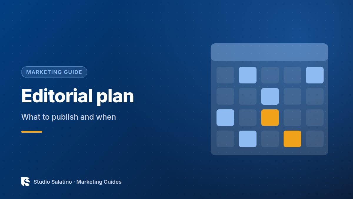 Editorial plan