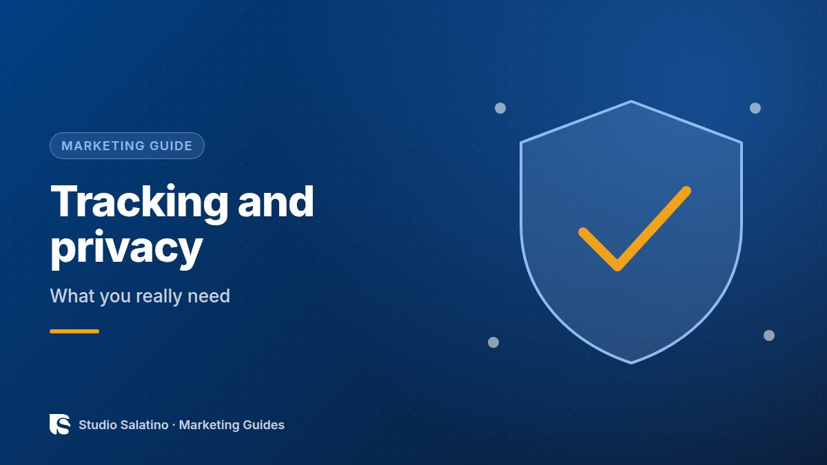 Tracking and privacy