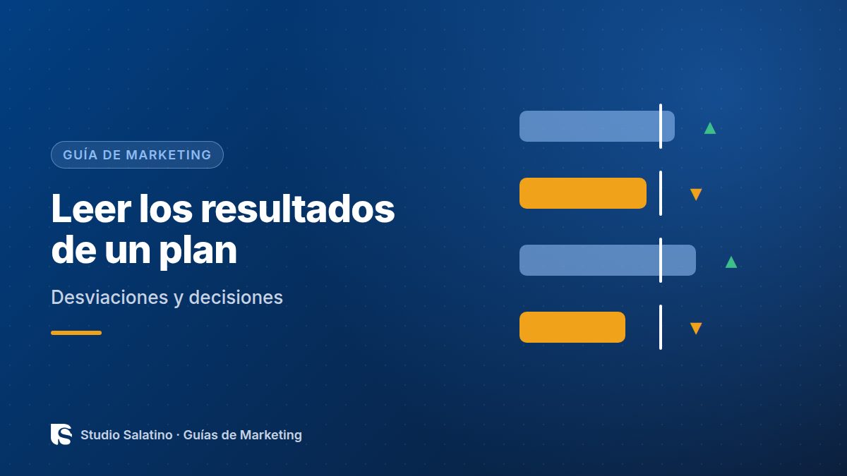 Leer los resultados de un plan